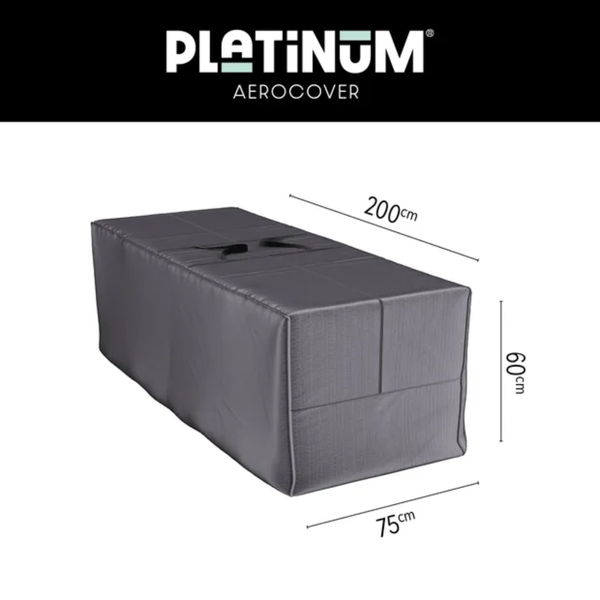 Platinum  Aerocover Kussentas 200x75xH60 art.7903