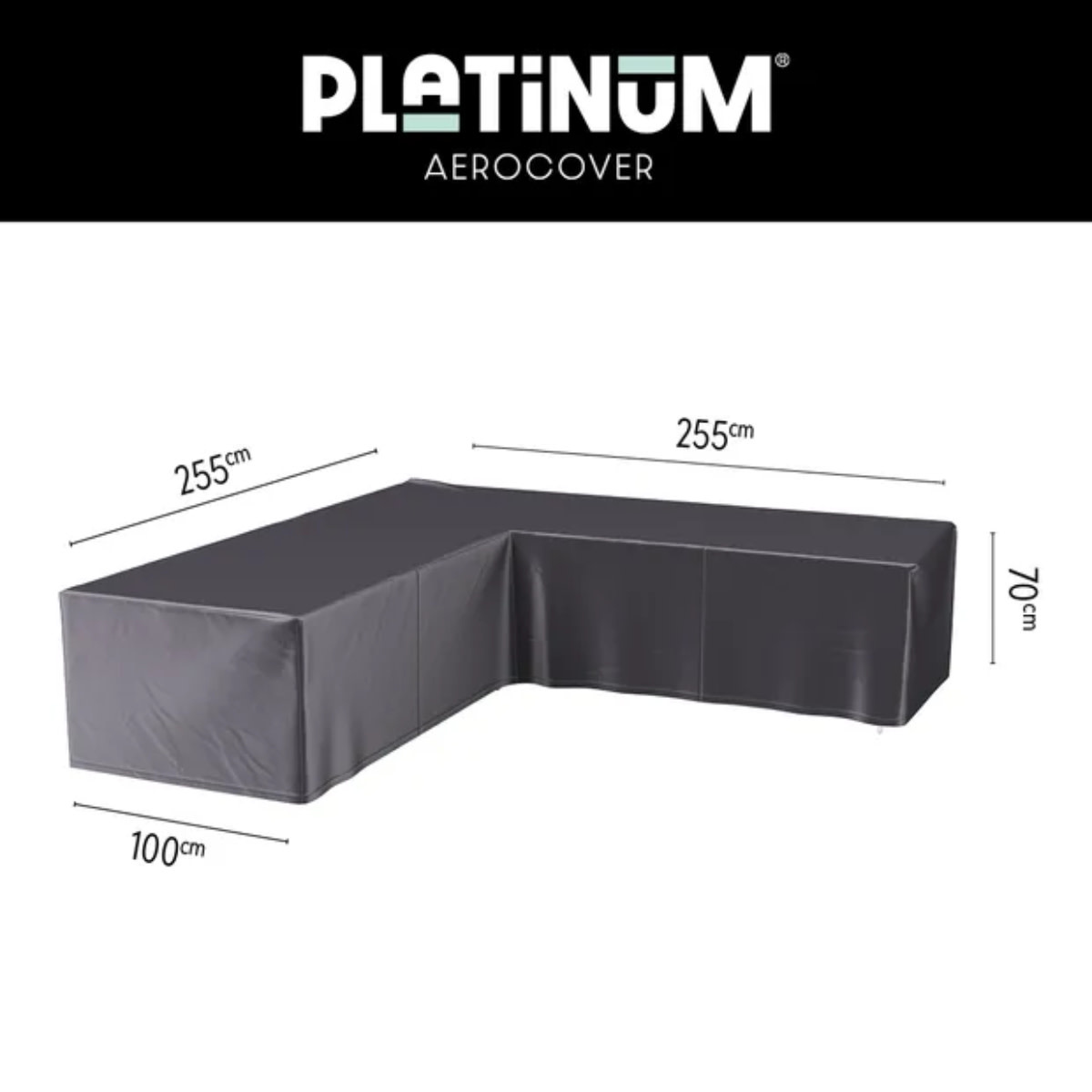 Platinum Aerocover Lounge cover L 255x255x100xH70 art.7941