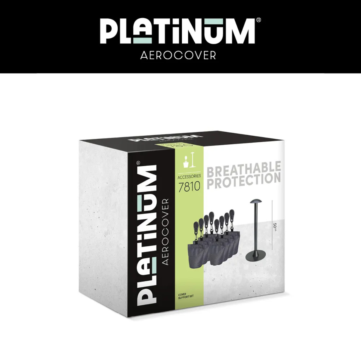 Platinum Aerocover Cover support pole set 7810