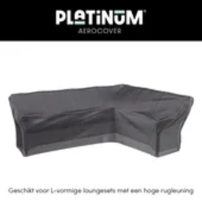Platinum AeroCover Loungesethoes hoekset rechts 270x210x85xH65-90cm art.7991