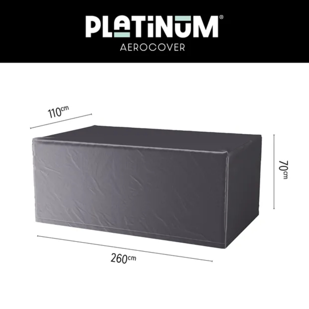 Platinum Aerocover Table cover 260x110xH70 art.7953