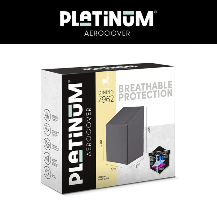 Platinum AeroCover Stapelstoelhoes- gasveerstoelhoes 67x67xH80-110 art.7962