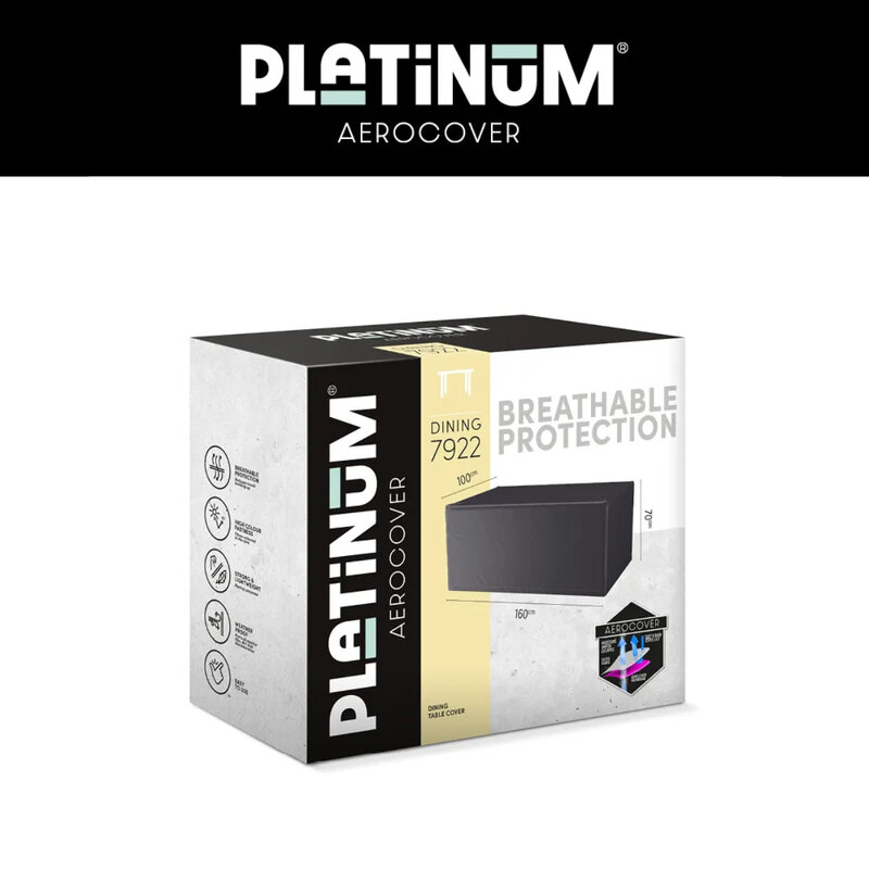 Platinum Aerocover Table cover 160x100xH70 art.7922