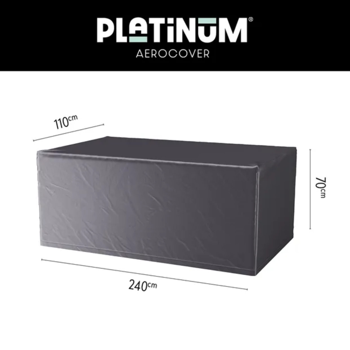 Platinum  Aerocover Table cover 240x110xH70 art.7926