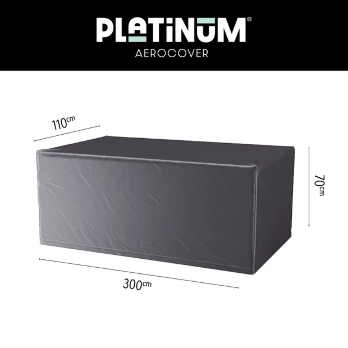 Platinum Aerocover Table cover 300x110xH70 art.7928