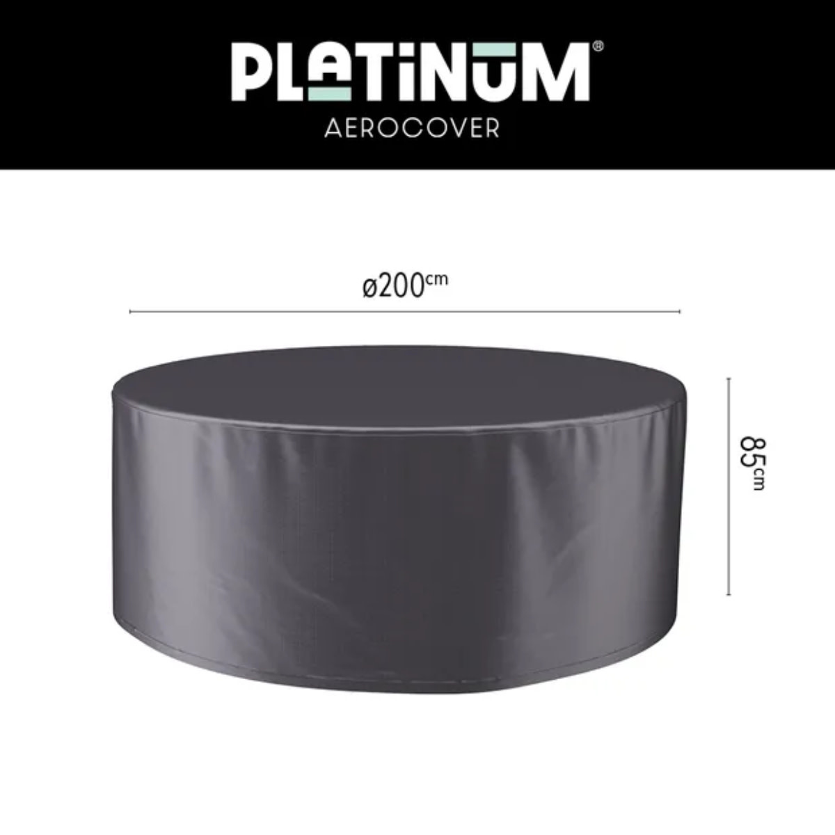 Platinum Aerocover tuinmeubelhoes rond 200xH85 art.7912