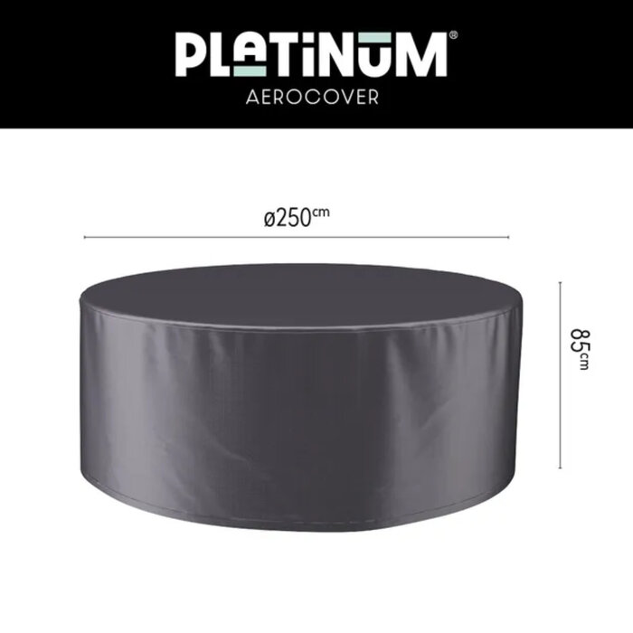 Aerocover Platinum Aerocover Garden set cover 250xH85 round art.7919