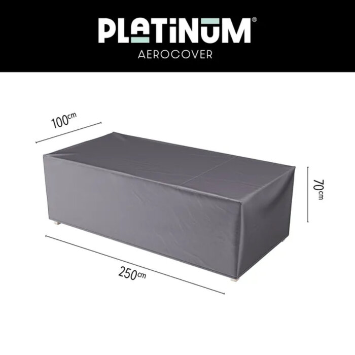 Platinum Aerocover Lounge bank hoes 250x100xH70 art.7963