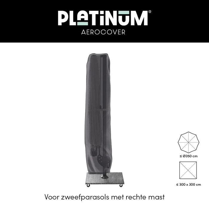 Platinum  Aerocover Free-arm parasol cover H250x55/60 art.7970