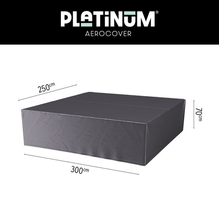 Platinum  Aerocover Loungesethoes 300x250xH70 art. 7939