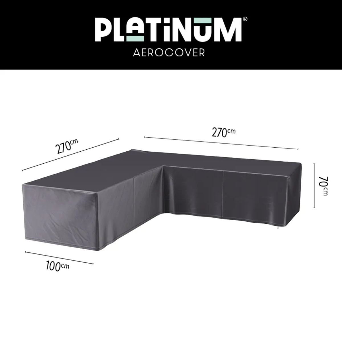 Platinum  Aerocover Lounge cover L 270x270x100xH70 art.7942