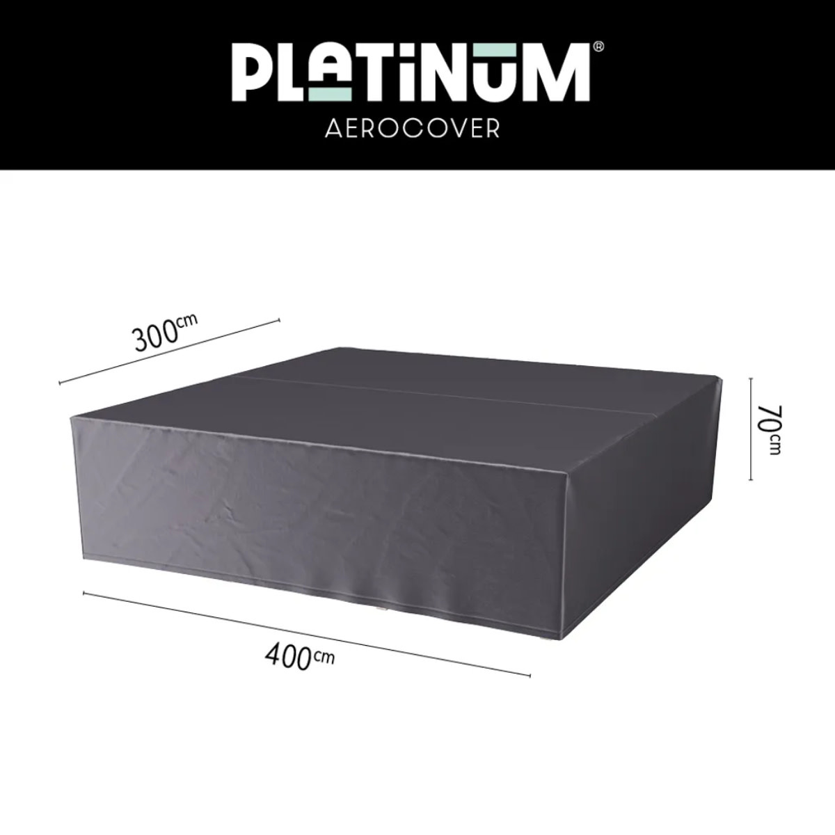 Platinum Aerocover Lounge set cover 400x300xH70 art.7936