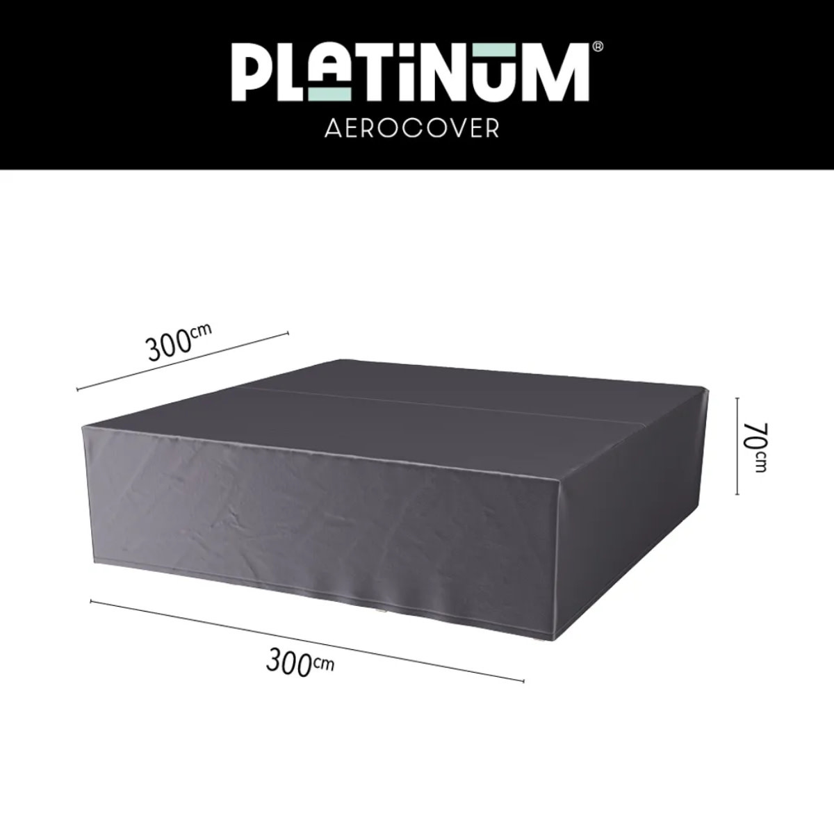 Platinum Aerocover Lounge set cover 300x300xH70 art.7935