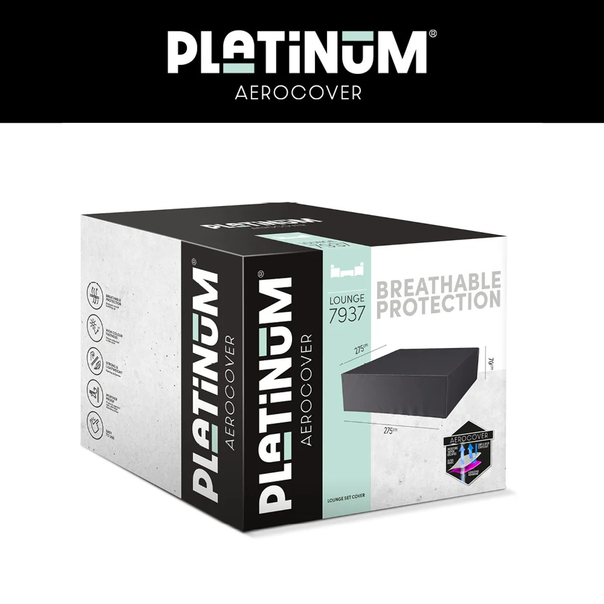 Platinum  Aerocover Lounge set cover 275x275xH70 art.7937