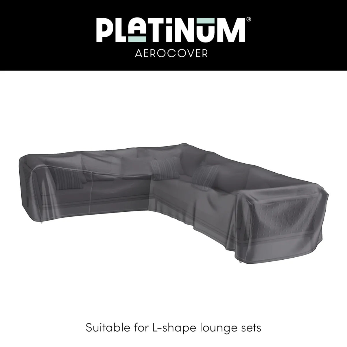 Platinum Aerocover Lounge cover L 355x275x100xH70 Left art.7948