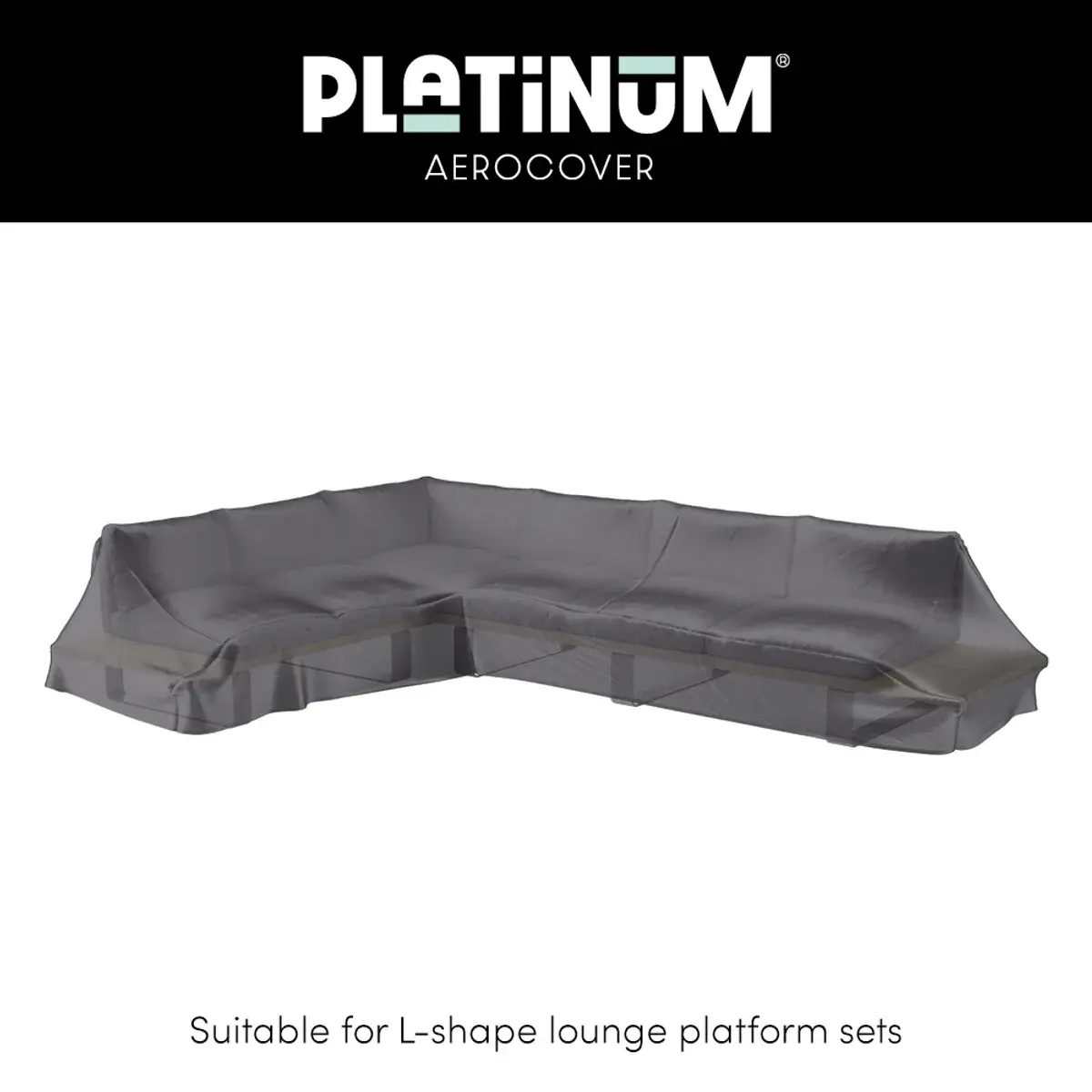 Platinum Aerocover Lounge platform cover 350x275x90xH30/45/70 Left art.7884