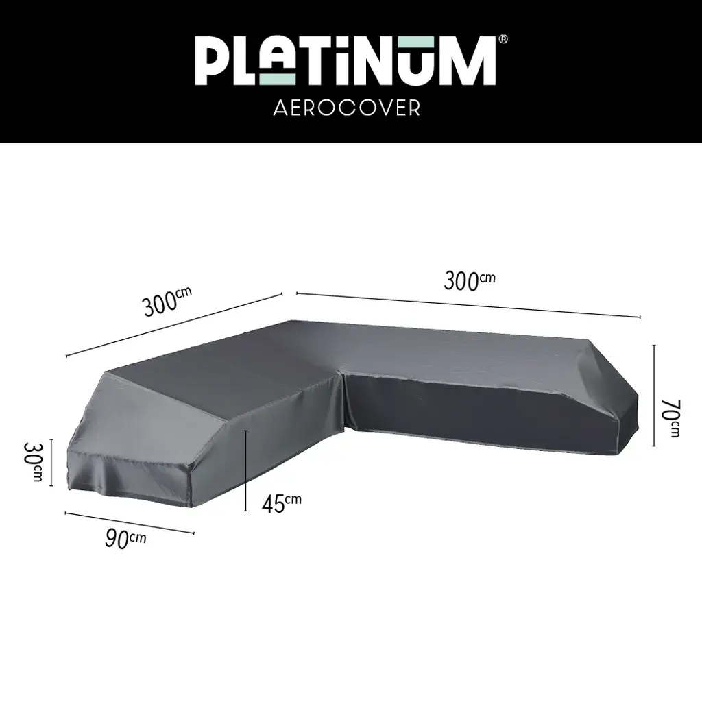 Platinum  Aerocover Lounge platform cover 300x300x90xH30/45/70 art.7886