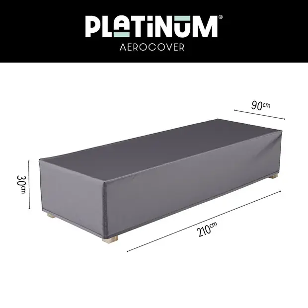 Platinum  Aerocover Loungebed cover 210x90x30 art.7988