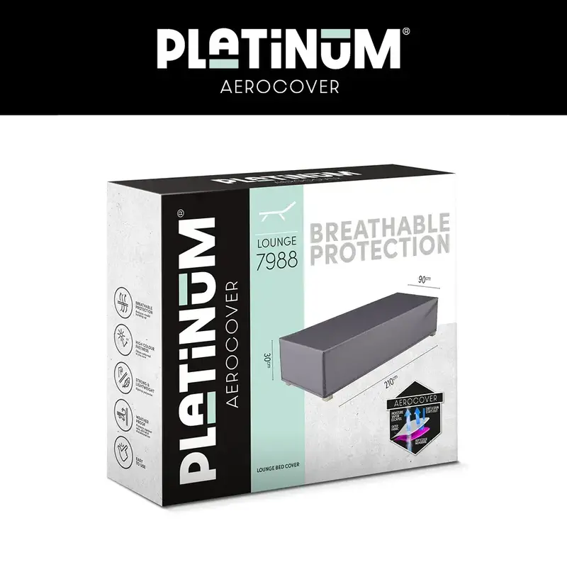 Platinum  Aerocover Loungebed cover 210x90x30 art.7988