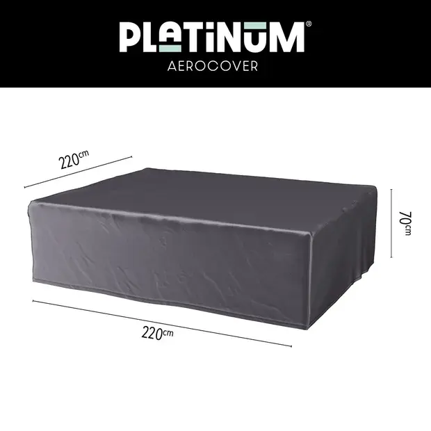 Platinum Aerocover Lounge set cover 220x220xH70 art.7995