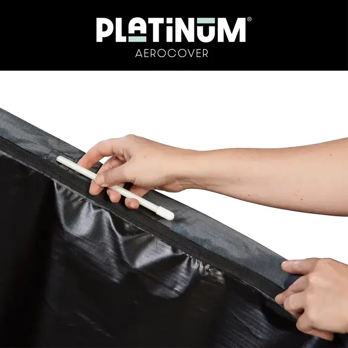 Aerocover Platinum Aerocover Center pole parasol cover H165x25/35 art.7982