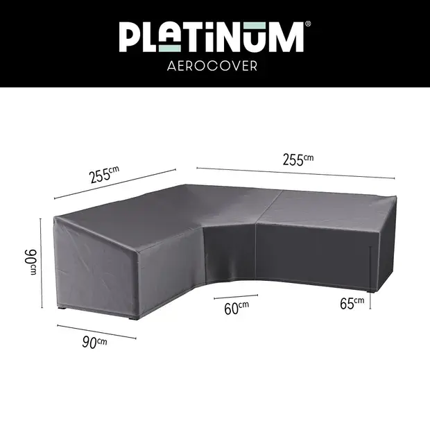 Platinum  Aerocover Lounge cover L/Trapeze 255x255x90xH65/90 HB art.7955