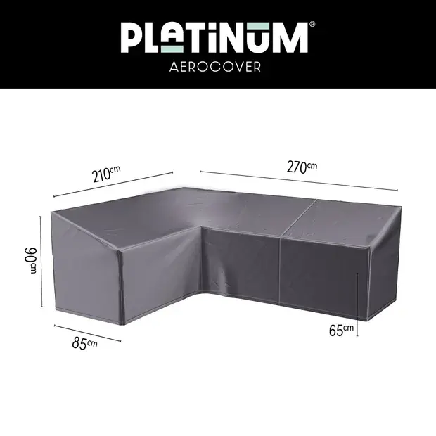 Platinum Aerocover Lounge cover L left 270x210x85xH65/90 HB art.7990