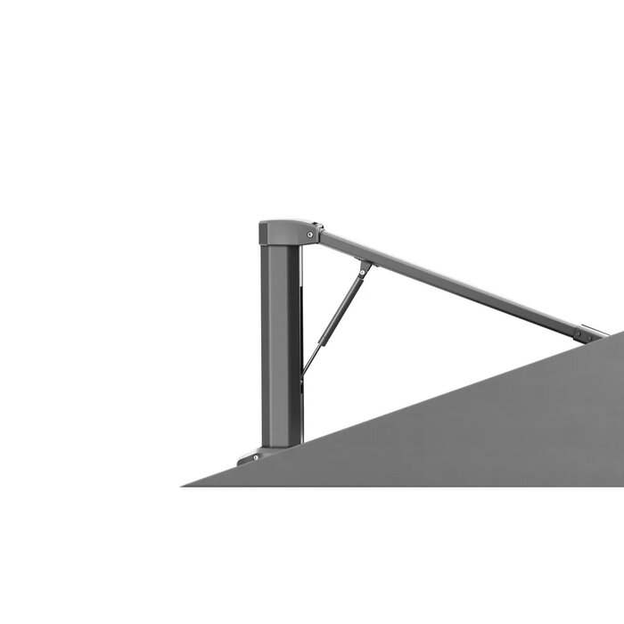 Platinum Platinum Beaufort T0 PREMIUM free arm parasol - 320x320 - Faded black, 7154P