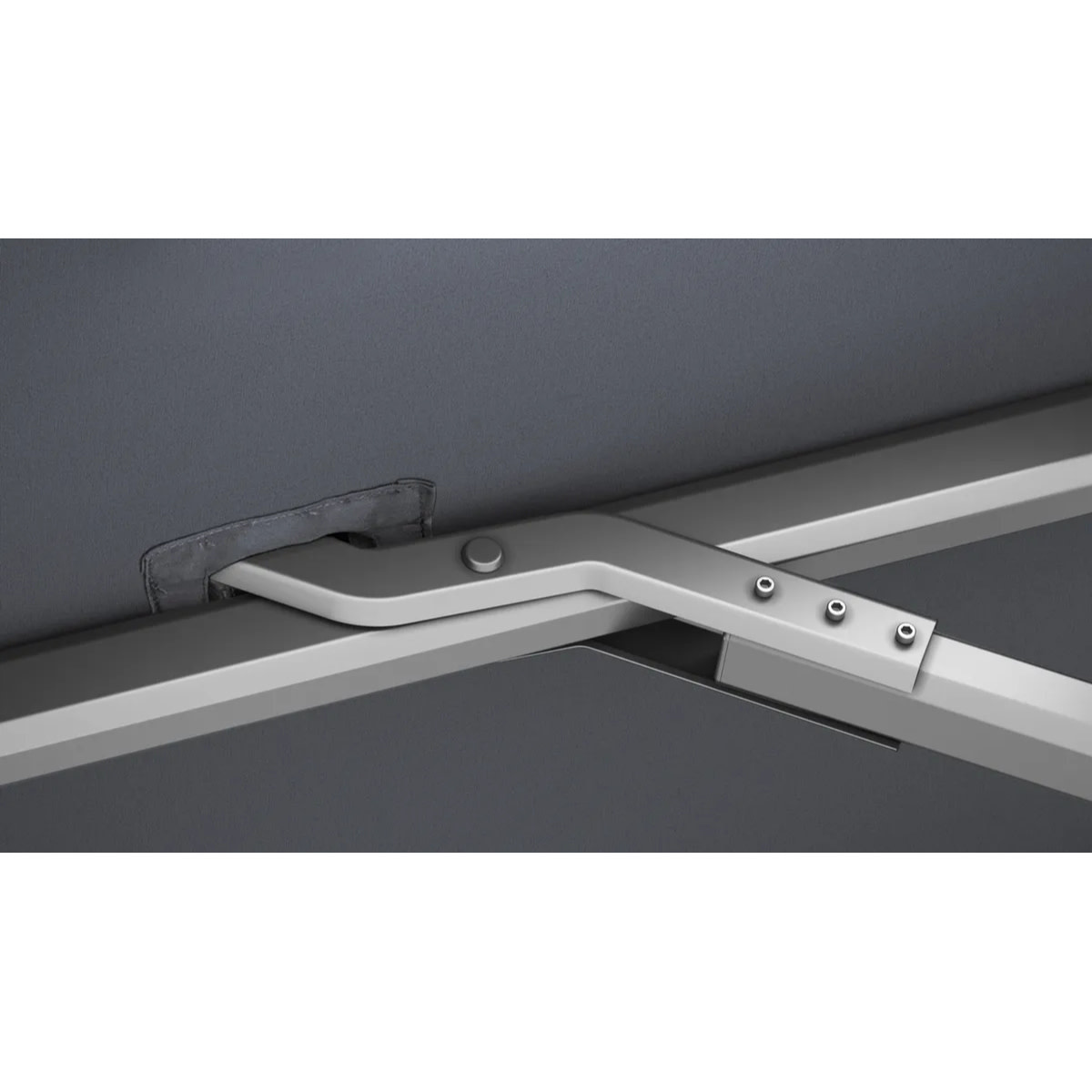 Platinum Platinum Beaufort T0 PREMIUM free arm parasol - 320x320 - Faded black, 7154P