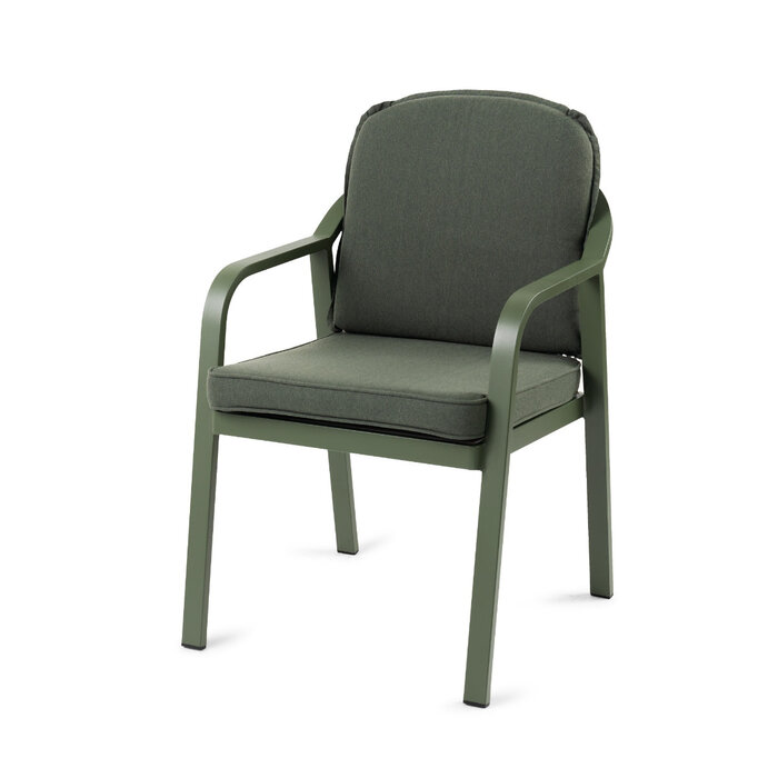 Tierra Outdoor Tierra Outdoor Pep Dining Chair Dark Green - Dark Green cushions - TO-6999 - OP=OP