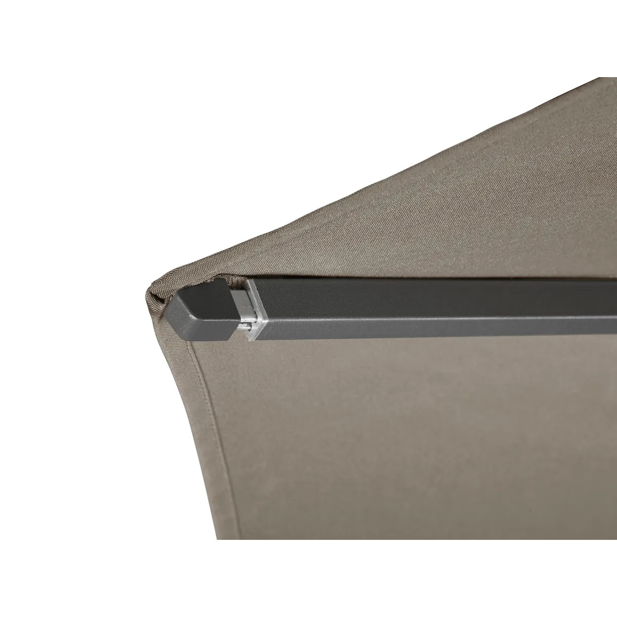 Platinum Platinum RIVA pole parasol - 250x200cm rectangular - olive green -art.7107T