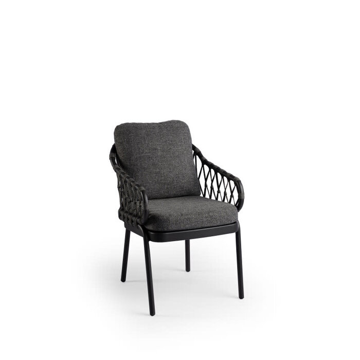 Tierra Outdoor Tierra Outdoor Natal Dining Chair Grey -Stone Grey kussens - TO-5581