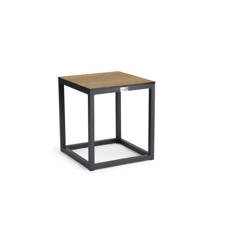 Tierra Outdoor Tierra Outdoor Rio Coffee Table S 40x40x45cm Grey -Bergamo Wood Trespa HPL - TO-8326