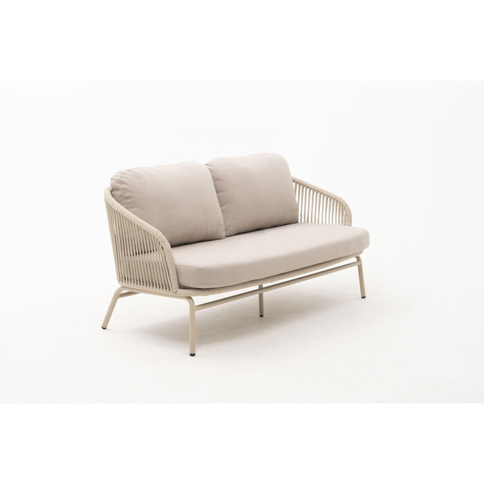 Callisto Callisto 4-delige Livorno 2-seater sofa set Champagne
