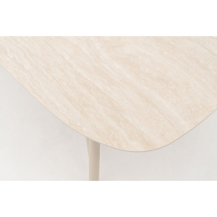 Callisto Callisto 4-delige Livorno 2-seater sofa set Champagne