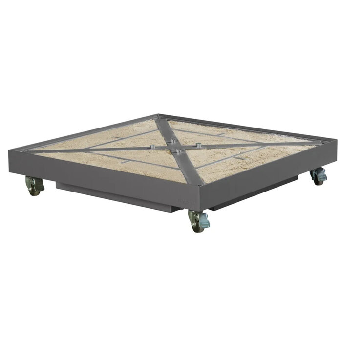 Platinum Platinum Parasol base Ceramica 40kg with wheels art.6100