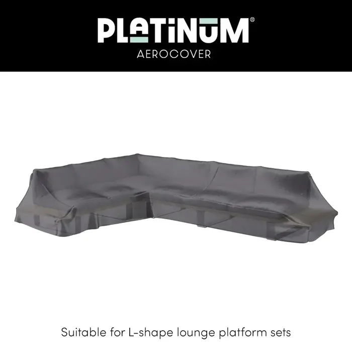Aerocover Platinum  Aerocover Lounge platform cover 375x300x90xH30/45/70 Left art.7887