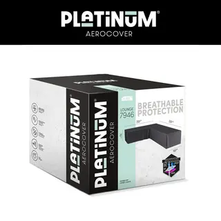 Platinum Aerocover Lounge cover L330x255x100xH70 Left art.7946