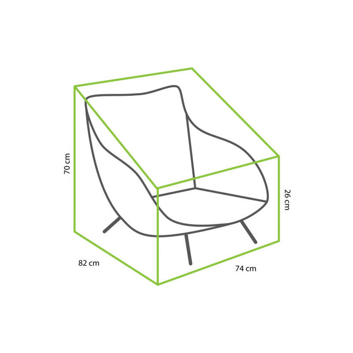 Tierra Outdoor Tierra Outdoor Cover Prince chair cover TO-5368