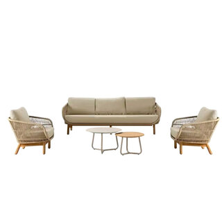 Callisto Callisto  5-piece Preston lounge sofa set Natural