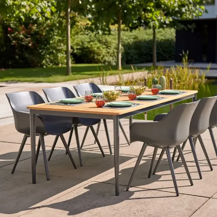 Hartman Hartman Silencio Teak Table 220x100cm teak xerix