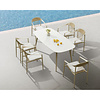 Higold Rio 7-delige Dining Set – Charcoal Aluminium met Keramisch Tafelblad