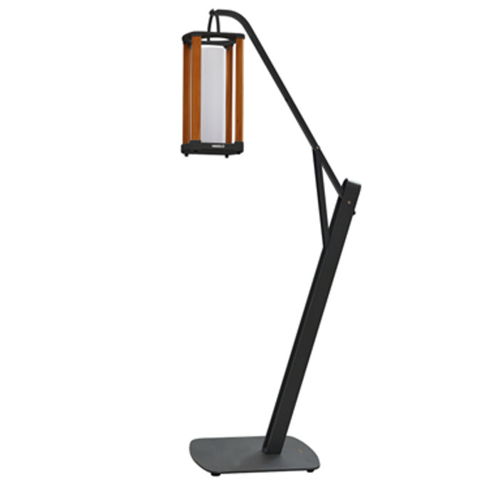 Higold Higold Aurora 2piece outdoor led light set, STAND AND LANTARN LARGE charcoal frame