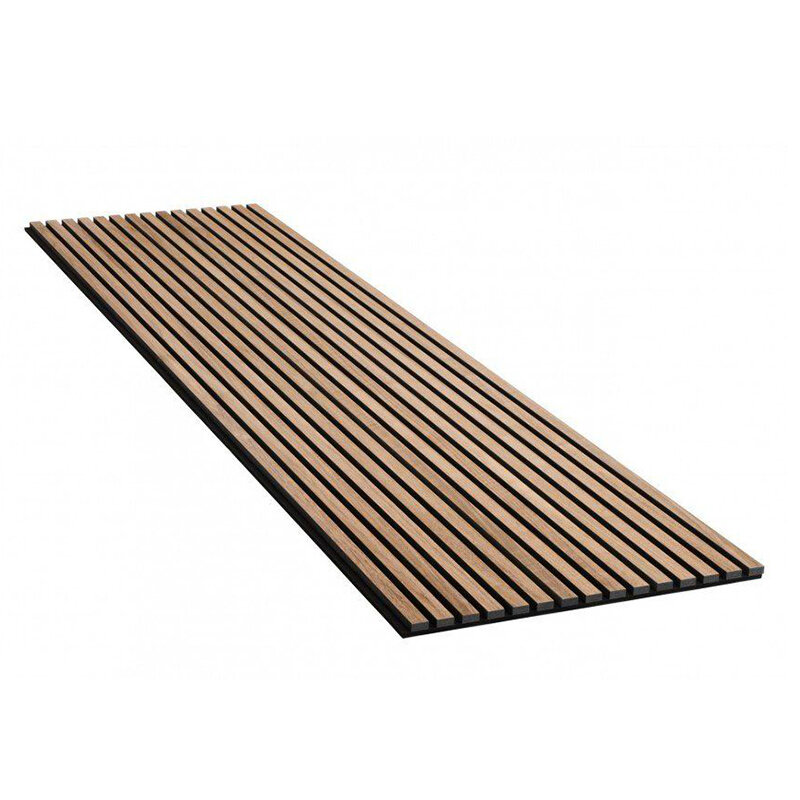 Hamilton Bay Outdoor Hamilton Bay Akoestisch wandpaneel - WALNUT - 3 zijden houtfineer - 2700x600mm