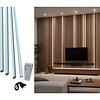 Hamilton Bay - Led strip set - for wall panels - 4strips 2700x12x10mm -plus ac-adapter power source