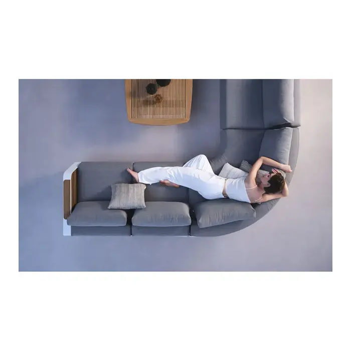 Higold Higold Wing 5-piece XL Corner Lounge Yacht Glue Set White/Grey