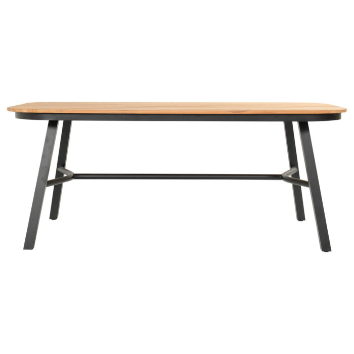 Hartman Hartman 5-delig tuinset Tubb dining tuintafel 185x100cm - teak top -