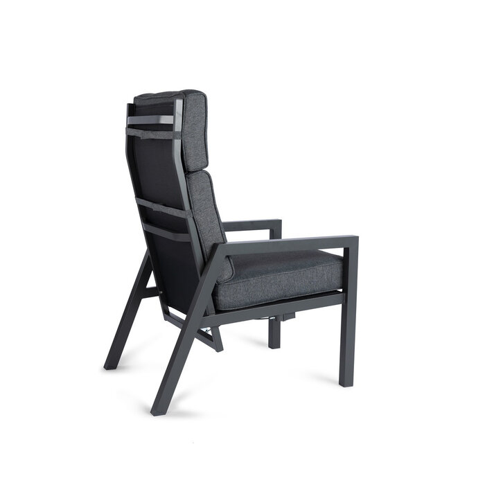 Hamilton Bay Outdoor Tierra 5-piece Bistro set CAMPO with table and hockers - Charcoal - TO-5560