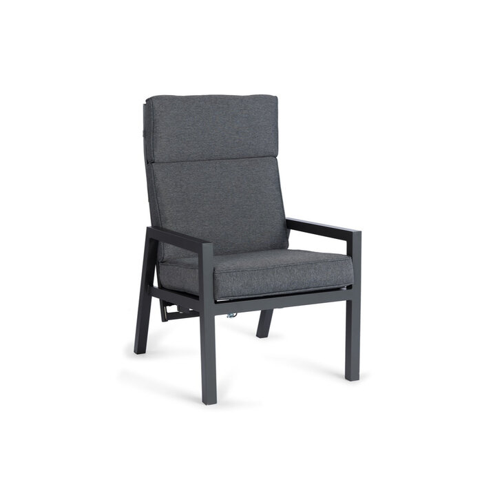 Hamilton Bay Outdoor Tierra 5-piece Bistro set CAMPO with table and hockers - Charcoal - TO-5560