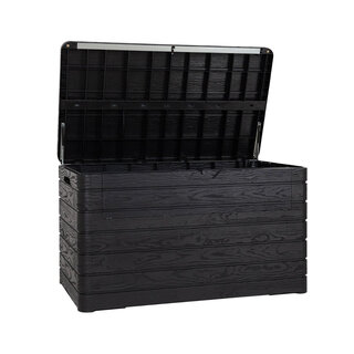 Toomax Toomax Kussenkist kussenbox Dolomiti - 970L - 146x82x85cm - Kunststof Grey Wood